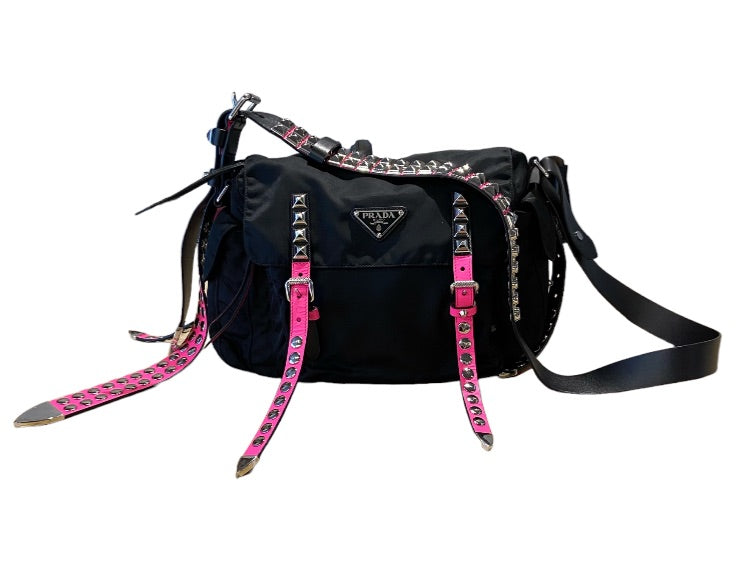 Noir et Rose PRADA Sacs