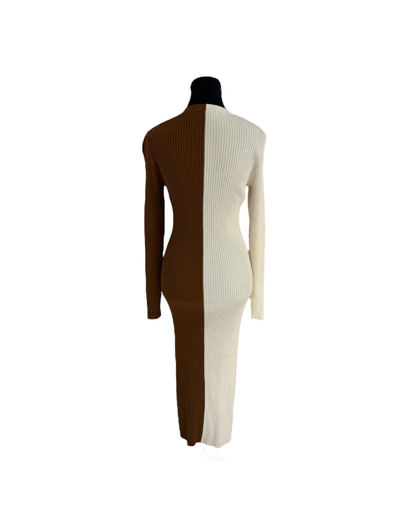 Brun + Blanc STAUD Robes, Moyen