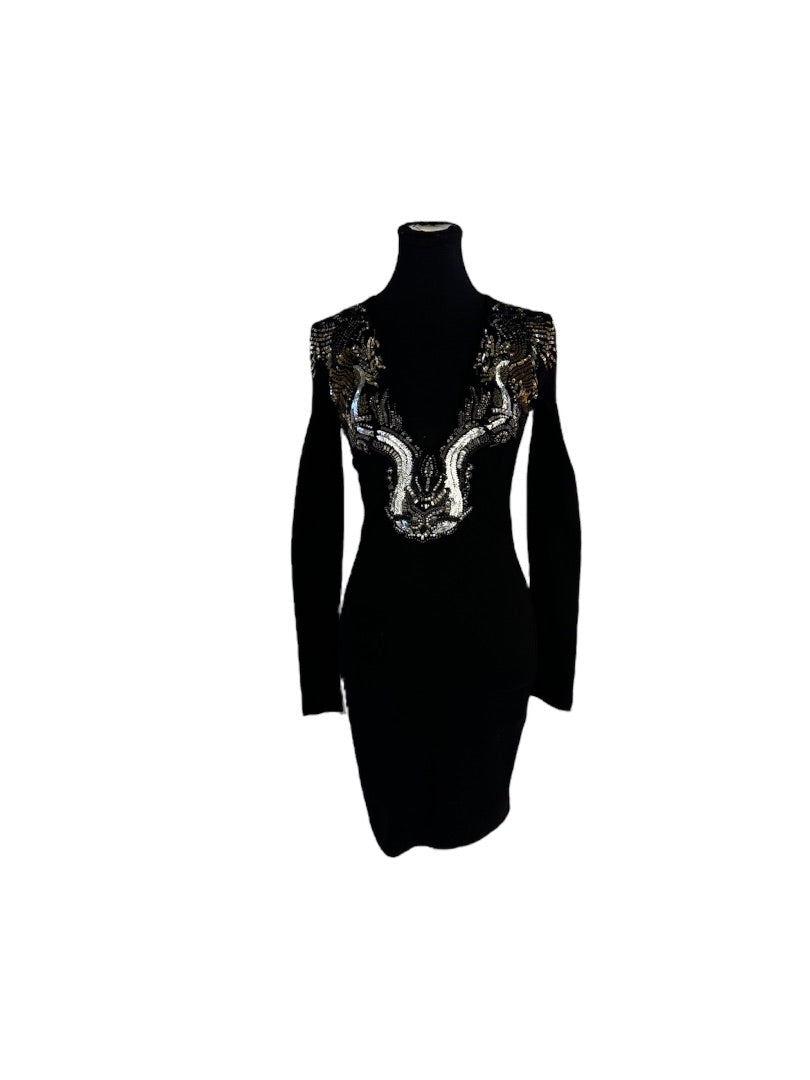 Noir et Argent ROBERTO CAVALLI Robes, 38