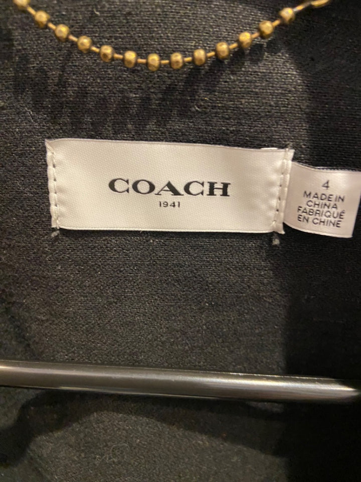 noir COACH jackets, 4