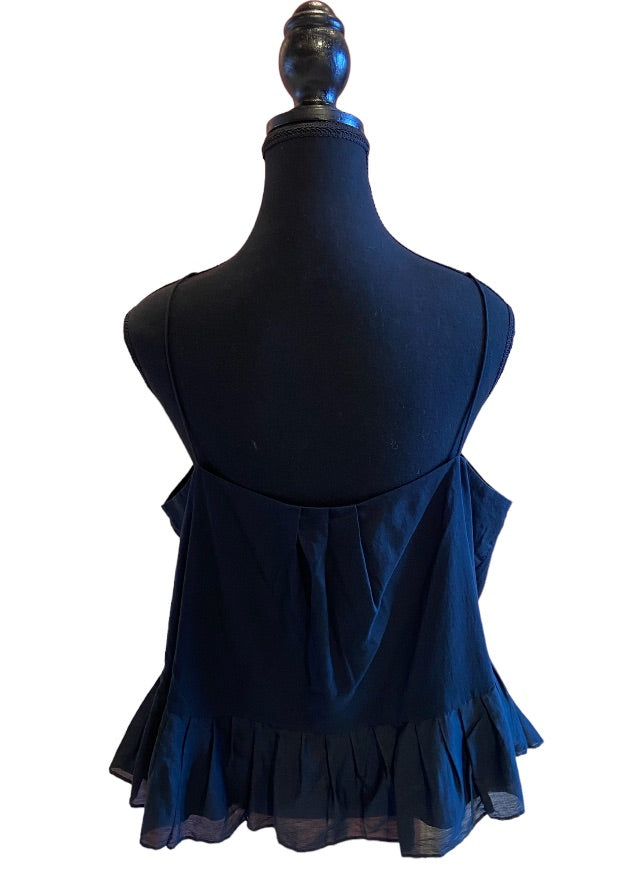 Camisole J. CREW noire, Moyen