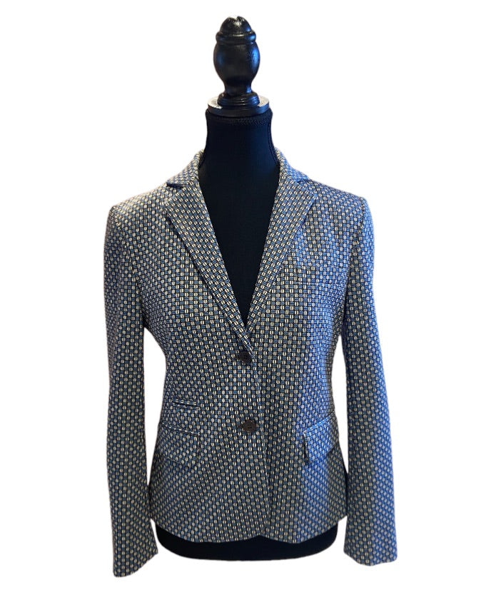 Blazer bleu DIANE VON FURSTENBERG, 4