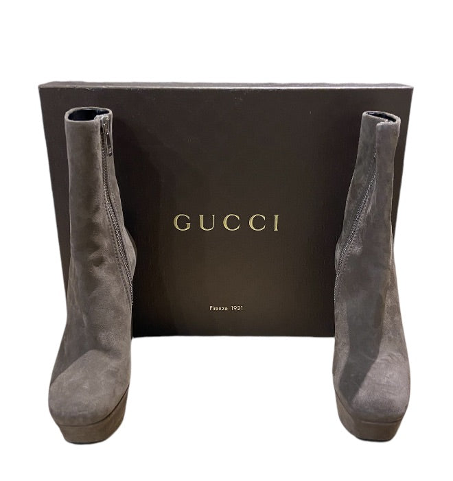 gris GUCCI bottes, 37