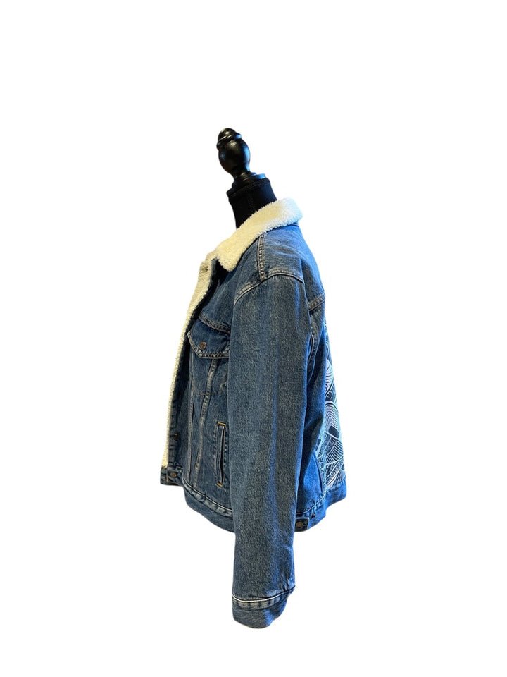 Bleu Jean LEVI'S jackets, Grand