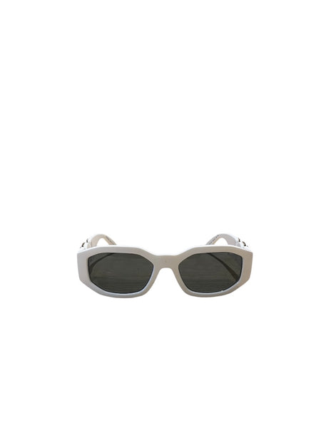 Blanc VERSACE Lunettes de Soleil