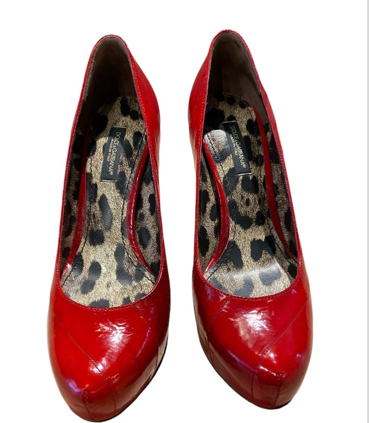 Rouge DOLCE &amp; GABBANA Chaussures, 5