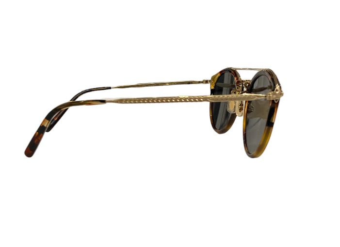 Brun et Or OLIVER PEOPLES Lunettes de Soleil