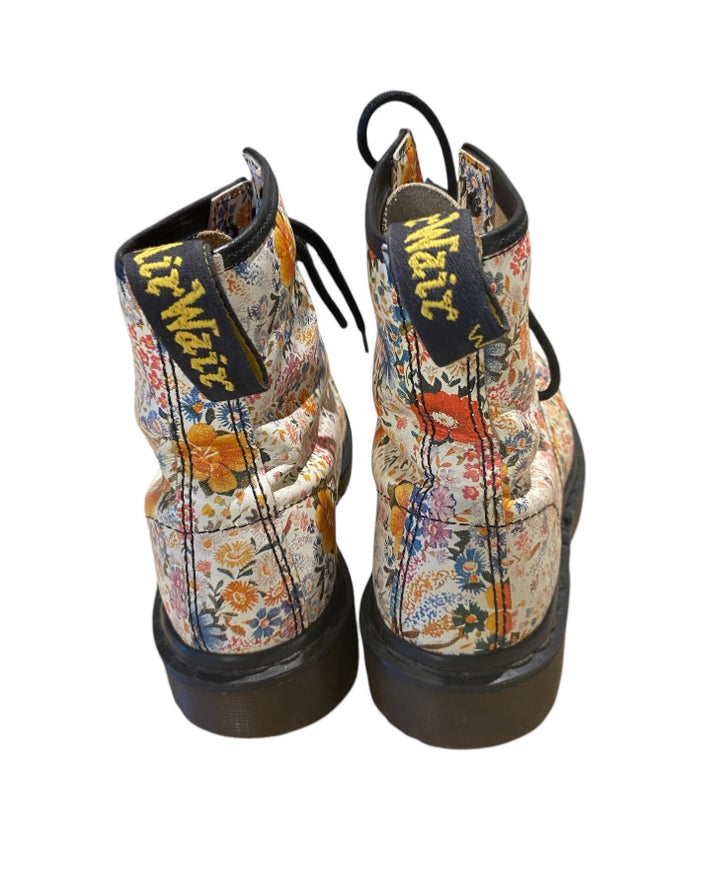 Florale DR. MARTENS BOTTES, 6