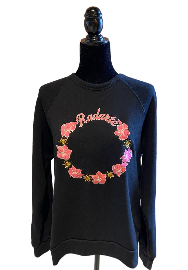 noir RODARTE Sweatshirt, Petit/Moyen