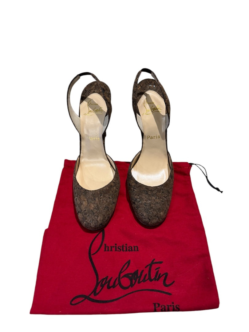 Brun CHRISTIAN LOUBOUTIN Chaussures, 38