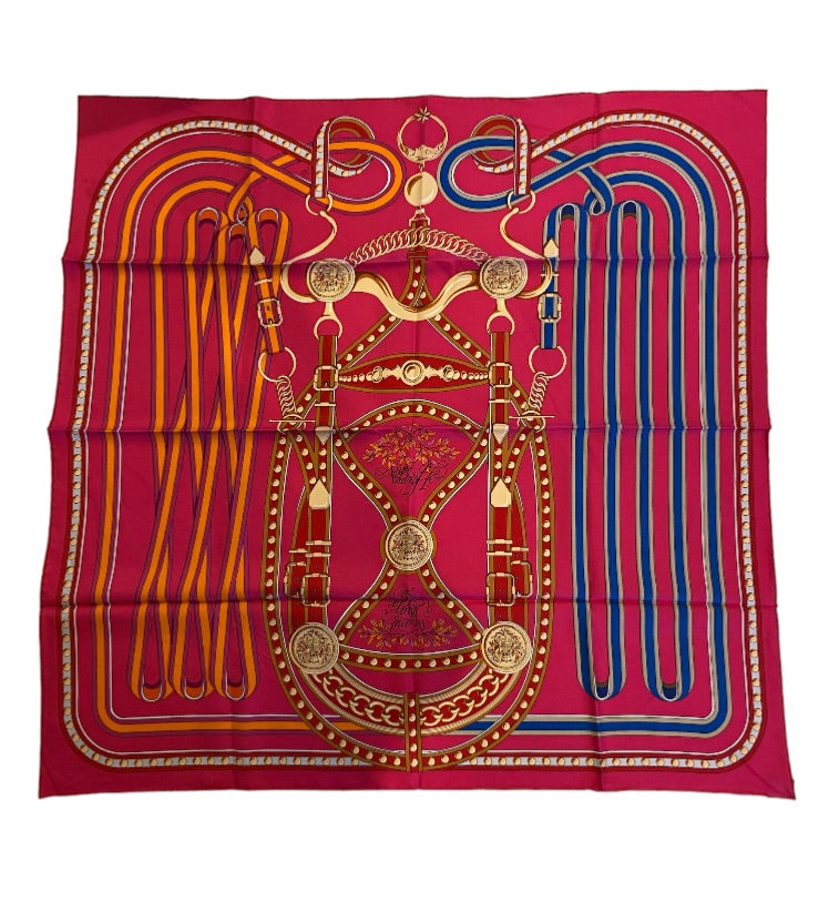 Rose HERMES scarf