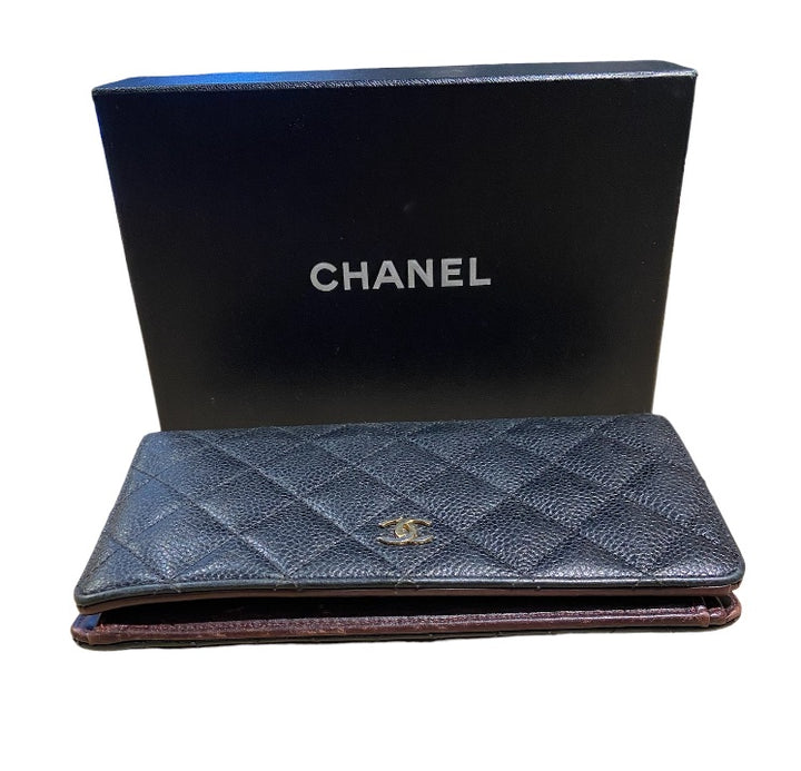 noir CHANEL portefeuilles