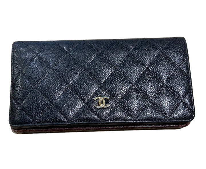 noir CHANEL portefeuilles