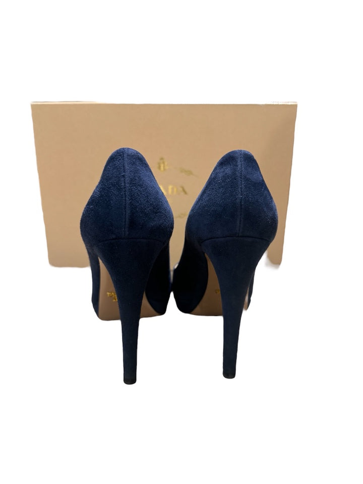 Bleu PRADA Chaussures, 34.5