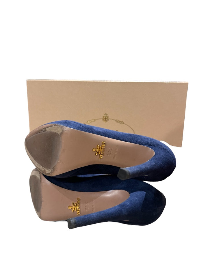 Bleu PRADA Chaussures, 34.5