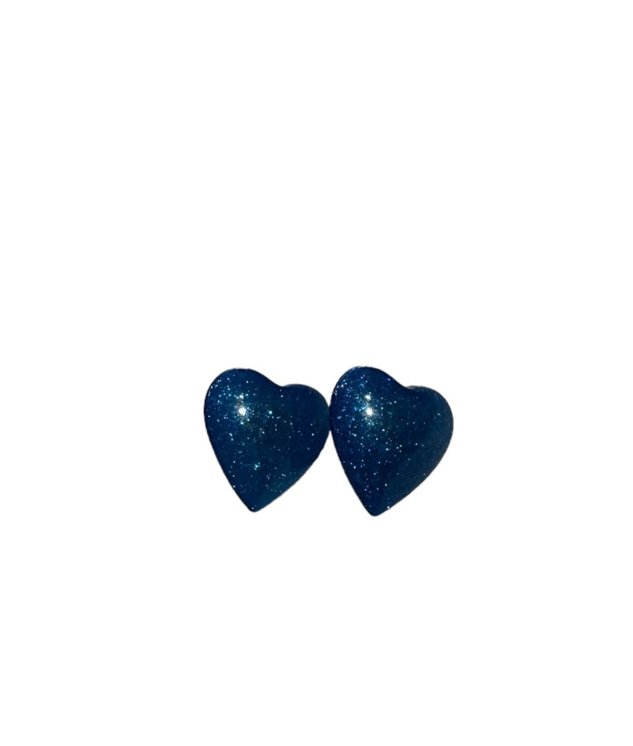 Bleu VINTAGE 258 Boucles d'oreilles