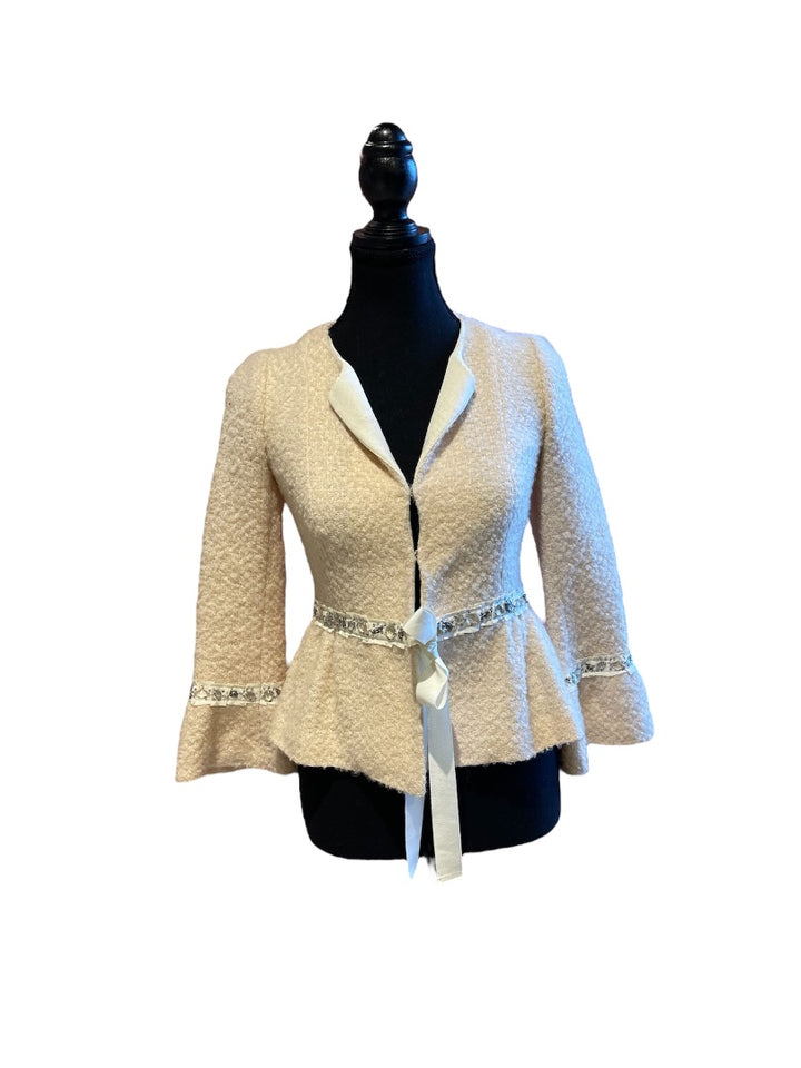 Blazer crème REBECCA TAYLOR, 0