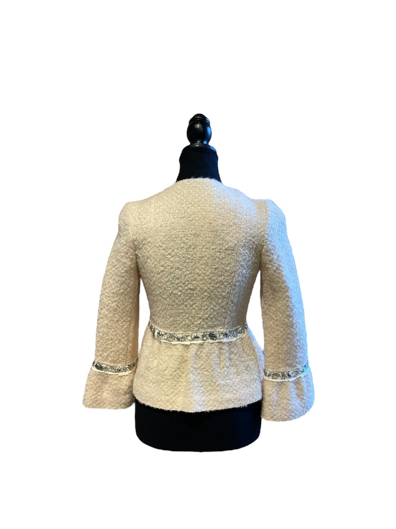 Blazer crème REBECCA TAYLOR, 0